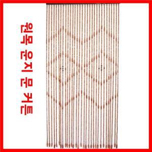 신형 원목 비즈 커튼 파티션 풍수 가정용 걸이형 욕실 거실 침실 입구 도어