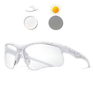 NEW UV400 변색 자전거 선글라스 남녀 야외 MTB 러닝 아이웨어 스포츠 바이크 방풍 고글