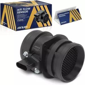 하우징이 장착된 AISIN MAFVG-00120 질량 공기 흐름(MAF) 센서 - 폭스바겐 제타 08-13 파사트 08-10 CC