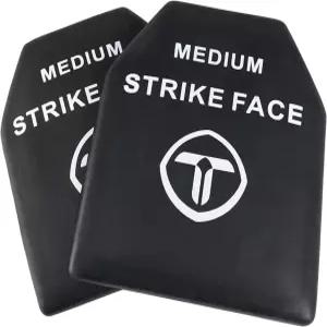 에어소프트 전술 조끼 이너 라이너 2개 ？ 블랙용 TOPTACPRO EVA 폼 플레이트 중형 사이즈 고탄성 충격판