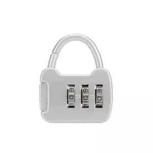 실버 미니 다이얼 자물쇠