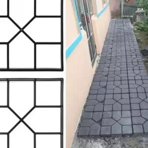 콘크리트 거푸집 몰드 벽돌무늬 벽돌틀 36X36CM B73 F타입9 8cm 시멘트 바닥 블