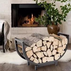 장작 보관대 통나무 보관 정리 난로용 벽난로 랙 수납