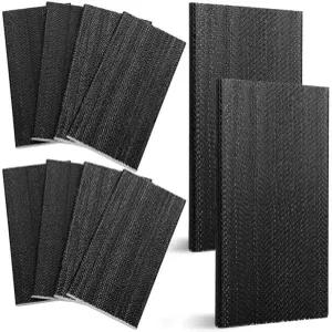 파티오 의자 스프링 플레이트 교체 부품 10팩 스위벨 흔들의자 범용 실외 가구 수리 교체용 유리 흔들 5 x