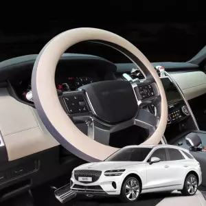 GV70 바이미 핸들커버 호환 순정형 투톤라인