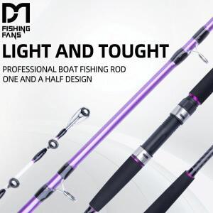 문어 오징어 보트 용 바다 낚시대 해안에서 회전하는 고 탄소 느린 지그 낚싯대