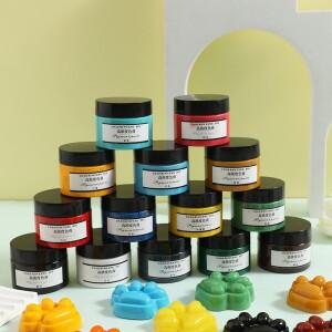 50g 액체 실리콘 컬러 페이스트 고농도 유성 솔리드 페인트 에폭시   Uv 안료 염색