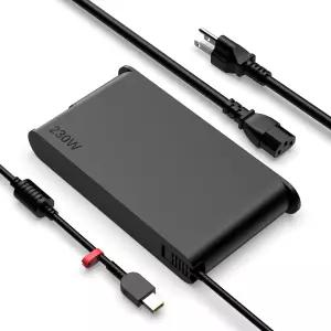 FSJTD 230W 랩탑 충전기 레노버 레지옹 55i 5P 7 C7 S7 Y720 Y730 Y900 Y910 Y920 Y7000P 슬림 AC 파워