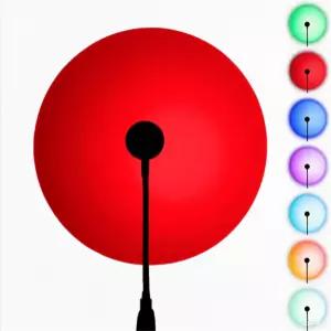 YOWOCAL 선셋 프로젝션 램프 - 7가지 색상 및 13가지 모드 침실 파티 휴식을 위한 USB 전원 무드등 플러그