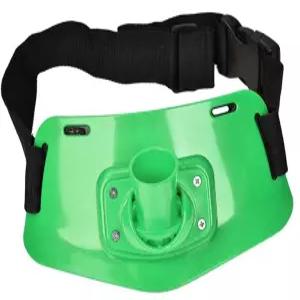 플로 낚시 벨트 낚싯대 격투 조절 가능한 허리 스탠드업 오프쇼어 짐벌 패딩 홀더 도구 액세서리 10.6 x