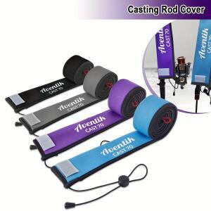네오프렌 낚싯대 커버 슬리브 보호대 (스트랩 및 통풍구 포함) 내구성이 뛰어난 캐스팅/스피닝 케이스 (담