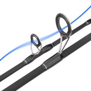 ROLLFISH 스피닝 캐스팅 루어 낚싯대, 탄소 섬유 바닷물 민물 농어 낚시용, 1.8-2.7m 2 섹션