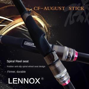 LENNOX AUGUST 바위 낚싯대, 초경량 탄소 섬유 텔레스코픽 스피닝 400 500 바다 4m, 5m