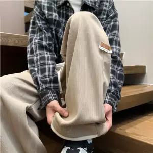 팬츠 캐주얼 투피스 남성용 가짜 봄가을 기모 도톰 추동 원픽3