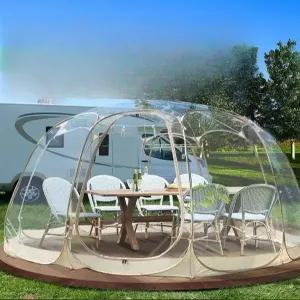 투명 돔텐트 돔쉘터 글램핑 방갈로 에어 별빛 썬룸 천막