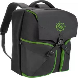 강화 Xbox 백팩 - 시리즈 S 원 X S와 호환되는 휴대용 케이스 컨트롤러 게임 헤드셋 및 기타 액세서리를