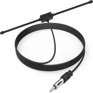 SZSAUTO 범용 자동차 스테레오 히든 다이폴 안테나 접착 장착 차량 AM FM 라디오 대시 헤드 유닛 CD 미디어