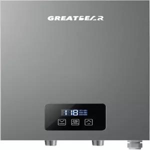 전기 탱크 없는 온수기 그레이트베어 14KW 온디맨드 240V 순간 자가 변조 ECO130G 그레이 포함