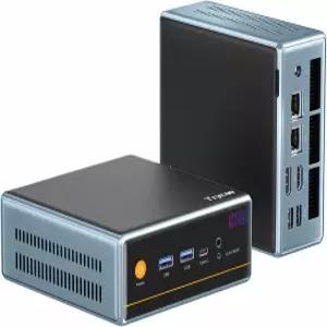 트라이쿠 미니 PC AMD Ryzen7 5700U (8C/16T 최대 4.3GHz) 게이밍 16GB DDR4 512GB SSD 듀얼 LAN (2.5G+1G)