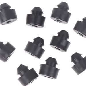 10PCS CG125 시트 서포트 바이크 오토바이 스쿠터 고무 버퍼 씰 충격 방지 부품