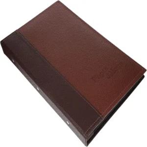 엽서 소매 밝은 갈색 스크랩북 및 가족 수제 DIY 여행용 사진 홀더가 포함된 컬렉션용 ULDGI 가죽 앨범 A6