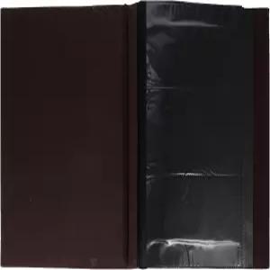 PLAFOPE 가죽 포토 앨범 A6 사이즈 6인치 슬리브 스크랩북 페이지 라이트 브라운 DIY 수제 가족 여행 사진