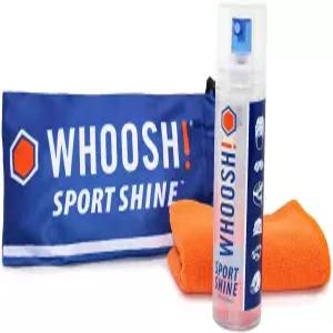 후쉬! 안경 고글 바이저 및 페이스 쉴드용 스포츠 샤인 3.4온스 가드 클리너 키트 - 무취 무독성 줄무늬