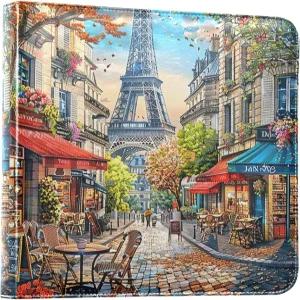파리 거리 스크랩북 플라스틱 슬리브 포함 여행/결혼/졸업용 포토 앨범