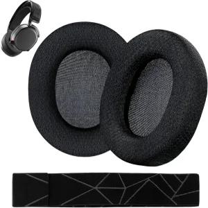 스틸시리즈 아크티스 7/7+/7P/7P+/7X+/7X+/9/9X/프로/프라임용 이어패드 교체용 1쌍 소음 차단 폼 메모리