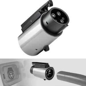 Tesla-J1772 충전 콘센트 방수 내후성 모바일 커넥터 60A 250V 케이블 벽 플러그인 지원 다산라오 EV