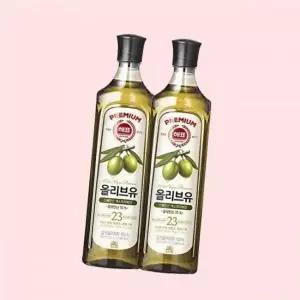 사조대림 해표 올리브유 900ml X 2병 오일 기름 튀김 4449841