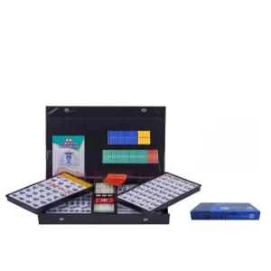 마작패 마작매트 부속품 가정용 접이식 여행용 보드게임 여행 전통 마작