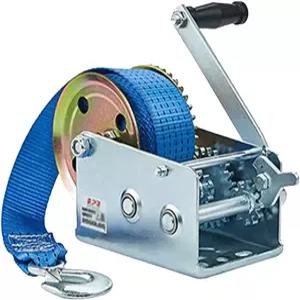 보트 트레일러 윈치 후크가 달린 3500파운드 스트랩 트레일러용 스틸 핸드 32피트 제트 스키 2단 속도