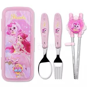 캐치티니핑6 수저포크케이스세트-하츄핑 무소음교정용 YP5562 (T0037)