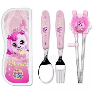 캐치티니핑6 수저케이스세트-하츄핑 양손교정 YP5557 (T0036)