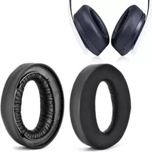 소니 PS5 무선 펄스 3D 교체용 이어 쿠션 패드(프로틴 가죽 및 메모리 폼 포함) 헤드폰용 패드