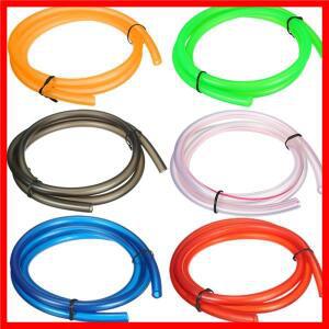 미니 모토 더트 바이크용 나일론 오토바이 호스, 가솔린 연료 라인 가스 오일 파이프 튜브, 그린, 레드, 블