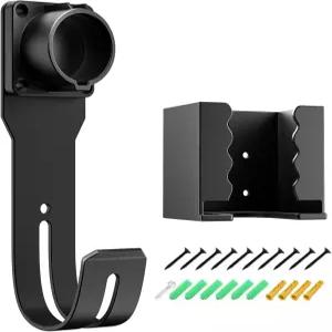 전기차 충전기 홀더 벽걸이 키트 충전 케이블 박스 정리함 SAE J1772 커넥터용 J-Hook 플러그 노즐