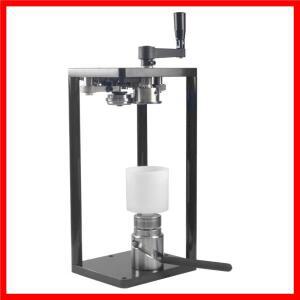 휴대용 수동 회전 캔 시머, PET 플라스틱 알루미늄 주석 소프트 음료, 커피 거품 차 밀봉 기계, 55mm