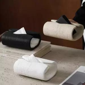 휴지 커버 정사각 미니 공간에 박스 원목 호텔룸 대형