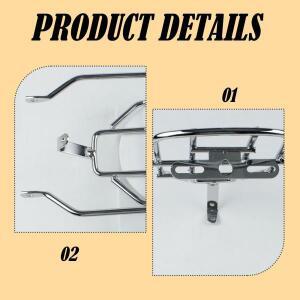 자전거 후면 랙 쉬운 설치 사이클링 장비 홀더 14인치용 헤비 듀티