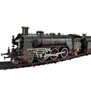 전동 세트 레일 증기 놀이 기관차 기차 전시 장식품 철도