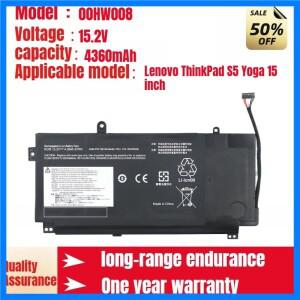레노버 씽크패드 S5 요가 15인치 노트북 배터리 00HW008 TP00070A 15.2V 4360mAh