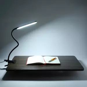 스터디카페 깜빡이없는 긴 LED 집게스탠드 중학교 가성비 작은