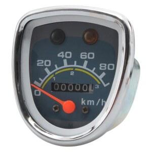 타코미터 오도미터 오토바이 80 km/h 주행거리계 모토 레트로 스피드미터 혼다 패스포트 카브 C50 C70 C90 C70K1 -D3 C70MK3 디럭스 50