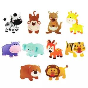 유아 오감발달 감각놀이 동물 자석 헝겊교구 공동육아 키즈카페 교육완구 장난감