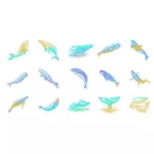 화장실 타일 꾸미기 인테리어 반짝이 스티커 셀프 가게 벽