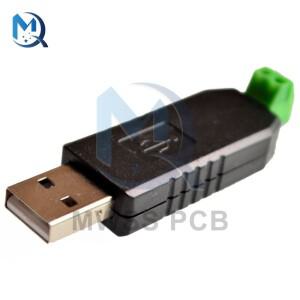 CH340 칩 USB To RS485 직렬 RS232 변환기 어댑터 MAX232 Win7 Linux 호환 2.0 용 노트북 포트 지원
