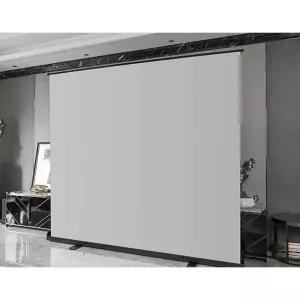 스탠드 빔스크린 휴대용 유압식 와이드 야외 롤러블