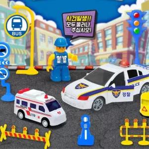 유아 역할놀이 풀백 사운드 112 경찰차 장난감차 소근육운동 5세남아 생일선물